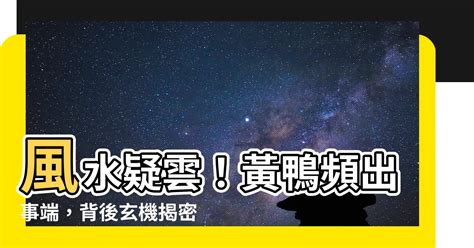 黃鴨 風水|【黃鴨 風水】宏觀術數 